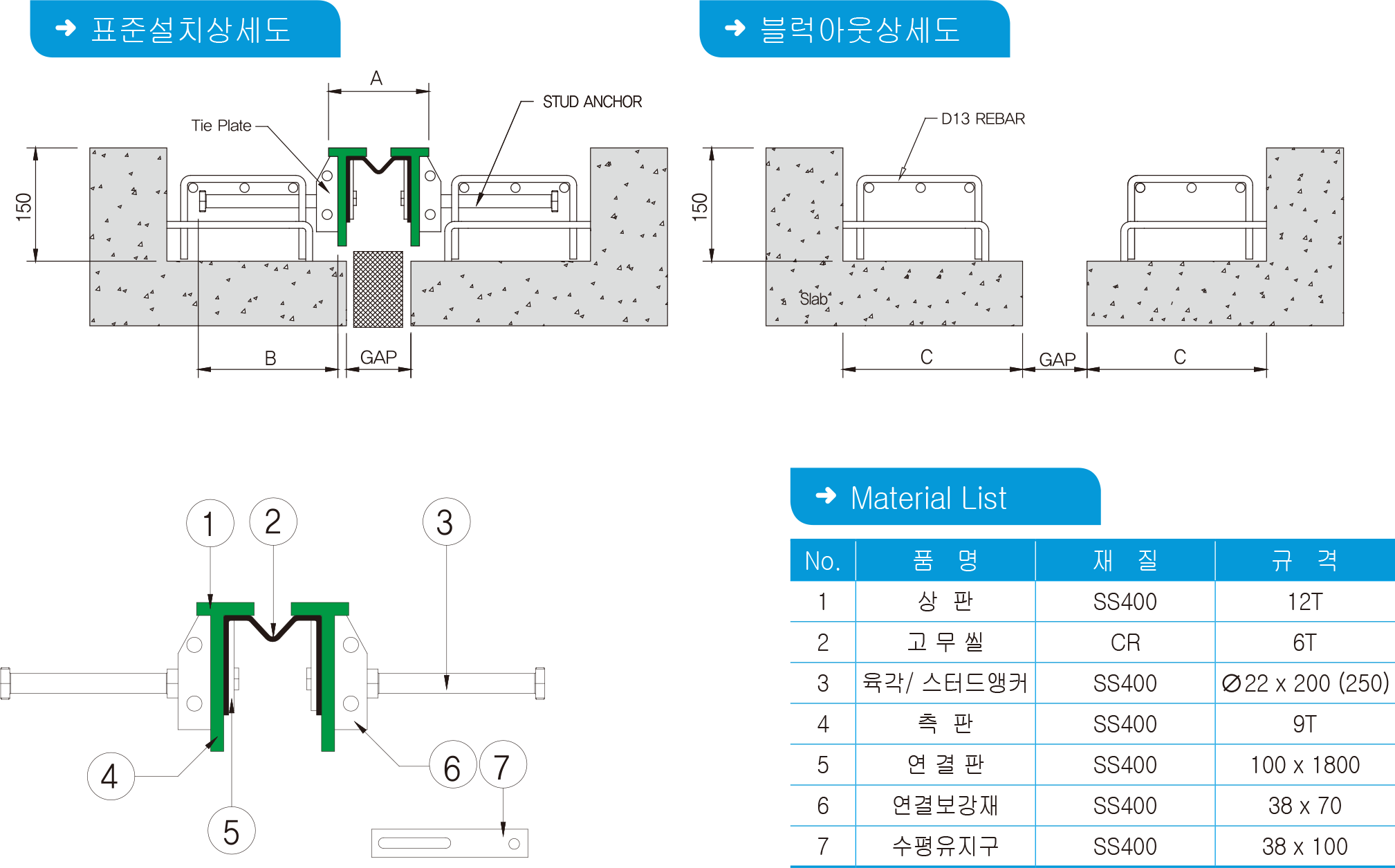 제품 단면도